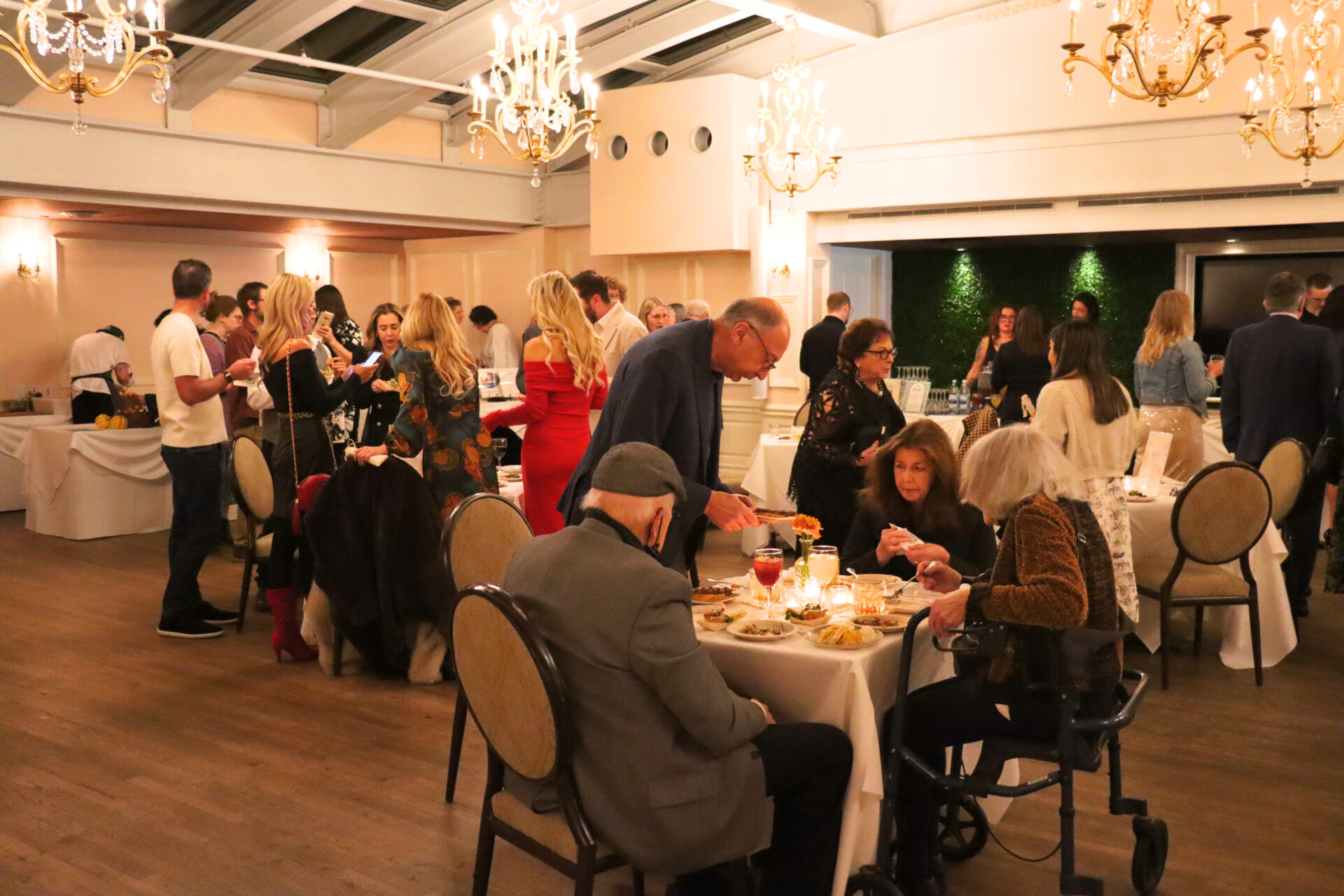 Guests enjoying a meal at REAP's 2026 Gala